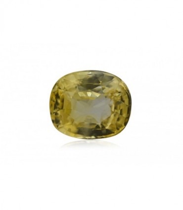 Unheated Natural Yellow Sapphire